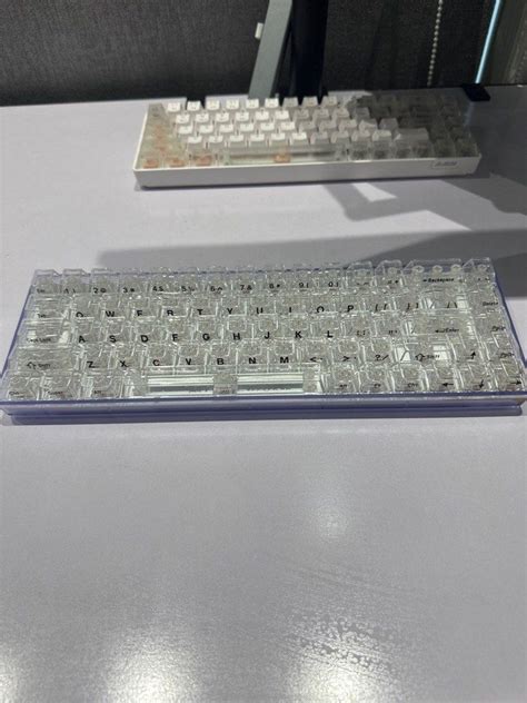 Custom Keyboard Transparent Build Ciy Computers Tech Parts