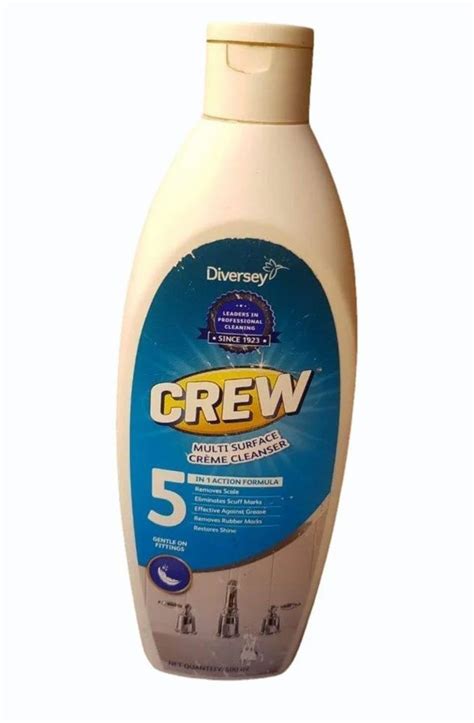 Liquid Diversey Crew Multi Surface Cream Cleanser For Commercial Packaging Type Bottle At