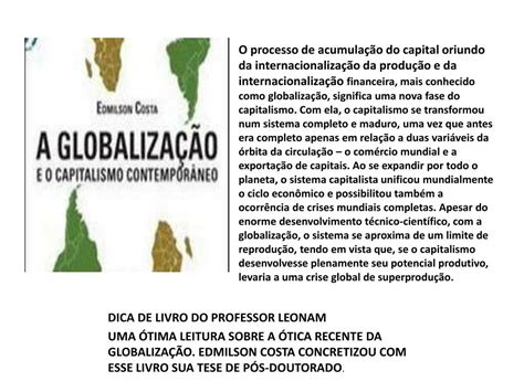 PPT GLOBALIZAÇÃO NO BRASIL CAPÍTULO 2 PowerPoint Presentation free