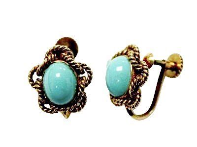 Vintage Turquoise Earrings