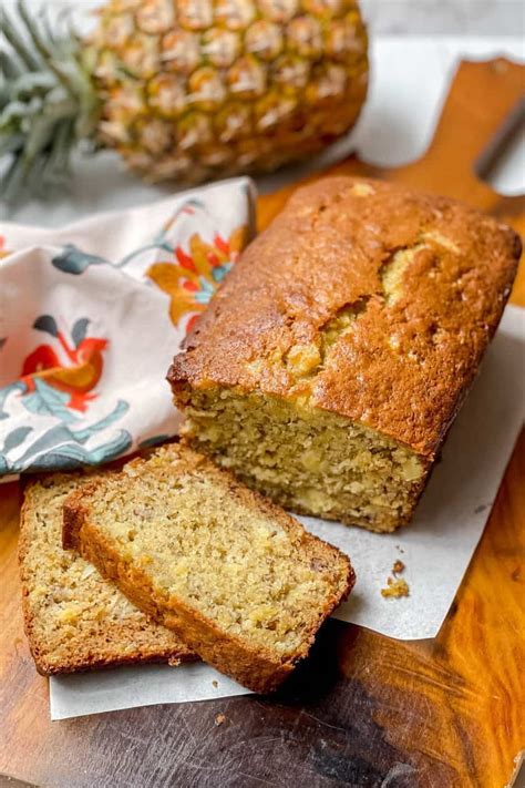 Easy Pineapple Banana Bread