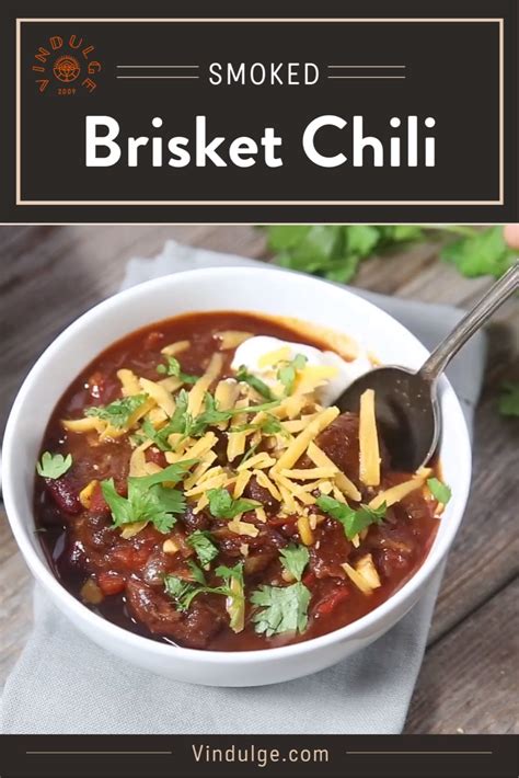 Smoked Brisket Chili Recipe And Video Artofit