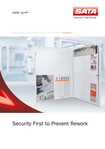 Leaflet Sata Air Vision 5000 Sata Gmbh And Co Kg Pdf Catalogs