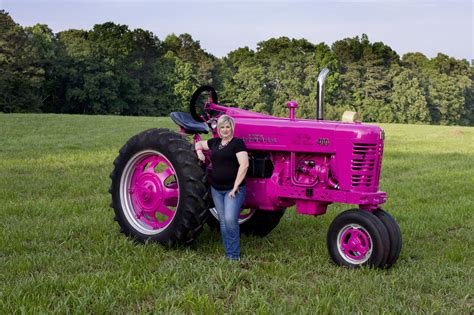 1956 Farmall 400 Think Pink