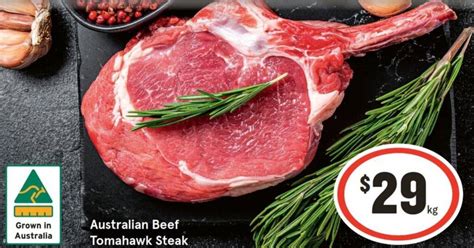 Australian Beef Tomahawk Steak Offer At Iga