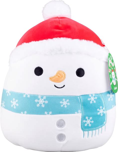 Squishmallows Peluche Galindo The Snowman De 10 Pulgadas Peluche