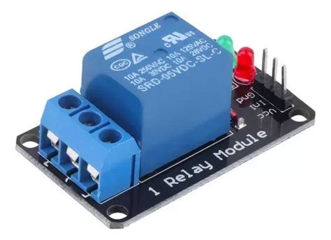 Relevador 1 Canal Relay Rele Arduino Pic Avr Arm Plc MercadoLibre