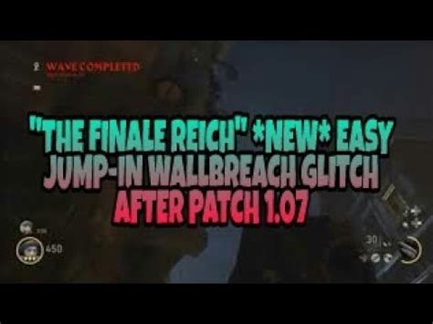 COD WW2 ZOMBIES GLITCHES THE FINALE REICH NEW EASY JUMP IN