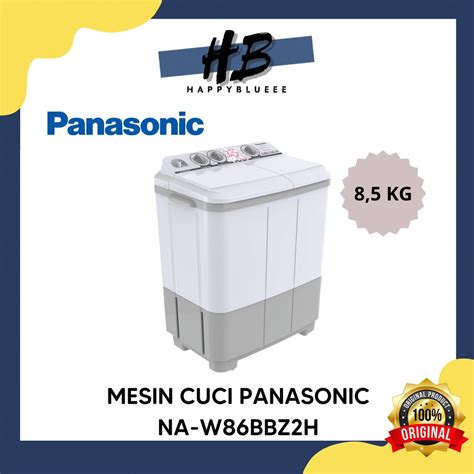 Jual Panasonic Mesin Cuci Tabung Kg Na W Bbz H Shopee Indonesia