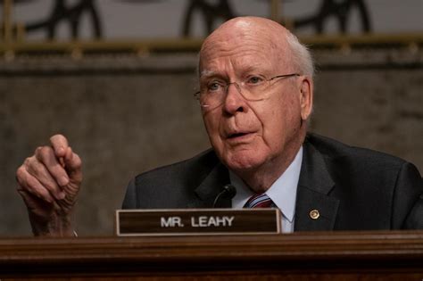 Trump Impeachment Judge Sen Leahy Returns After Hospital Scare