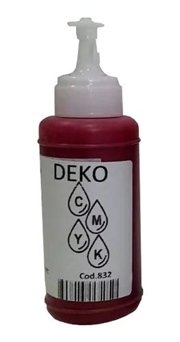 Tinta Sublimatica Deko Magenta 100ml MercadoLivre