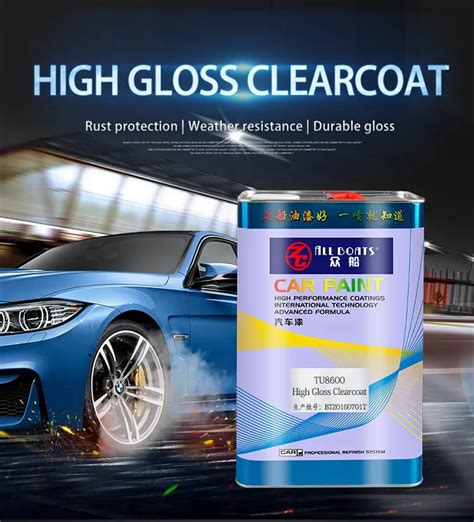 Factory Direct Sale High Gloss K Acrylic Liquid Lacquer Clearcoat With