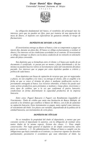 Derecho Bancario Iii PDF