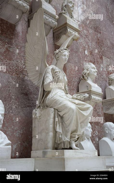 Walhalla - Interior of the Monument in Bavaria, Germany Stock Photo - Alamy