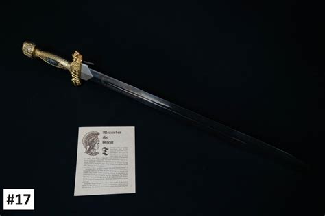 Alexander the Great Sword | Live and Online Auctions on HiBid.com