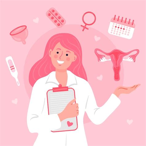 Free Vector Gynecology Concept Illustration