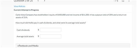 Solved Carla Vista Company Has Stockholders Equity Of Chegg