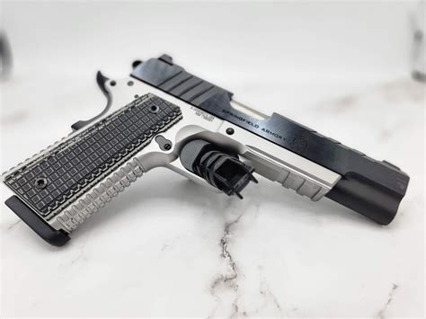 Springfield Armory 1911 Emissary Stainless 9mm 5 Barrel 8 Rounds