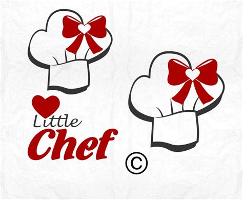 Chef Hat Svg Little Girl Svg Chef Svg Kitchen Svg Birthday Etsy