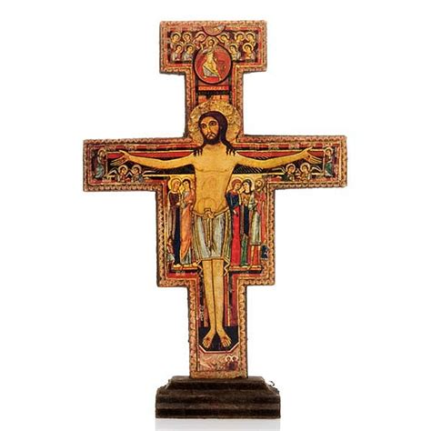 Crucifix Of San Damiano Wood Online Sales On HOLYART