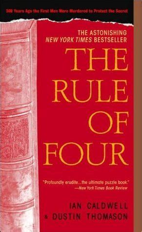 The Rule of Four by Ian Caldwell | Goodreads