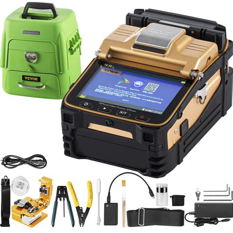 VEVOR Fiber Fusion Splicer AI 8 With 6 Seconds Splicing Time Fusion