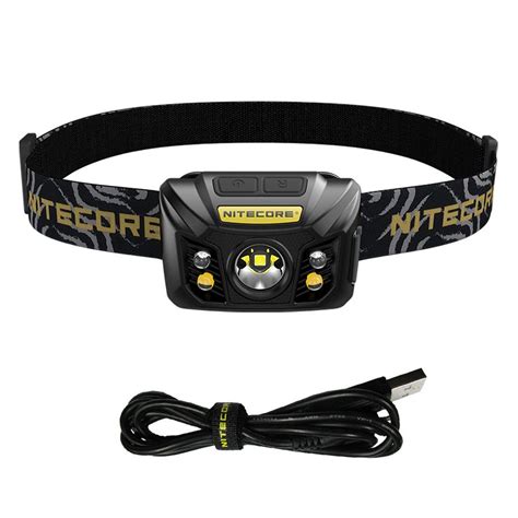 Nitecore Lumens Rechargeable Usb Led Headlamp With Red Light And