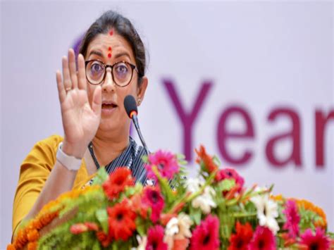 Smriti Irani Sent A Legal Notice To Congress Leaders Over Remarks On