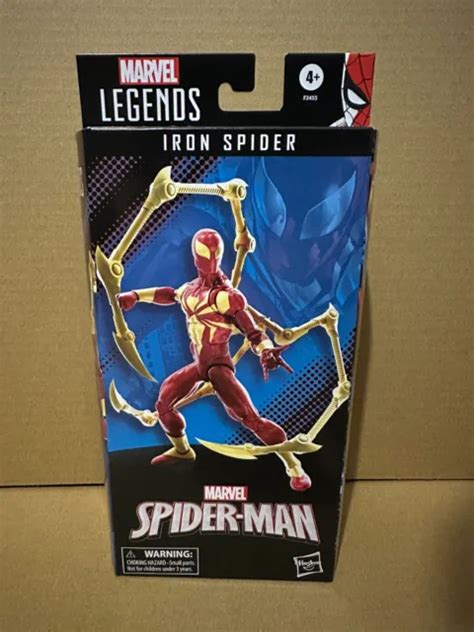 HASBRO MARVEL LEGENDS Series Spider Man 15 Cm Iron Spider Action Figure