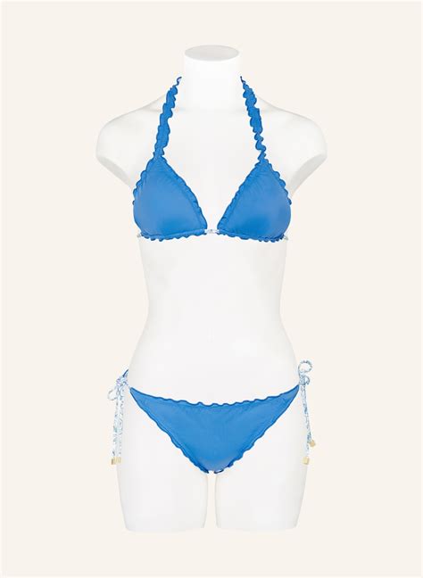 Heidi Klein Triangel Bikini Top Camps Bay Beach Zum Wenden In Weiss