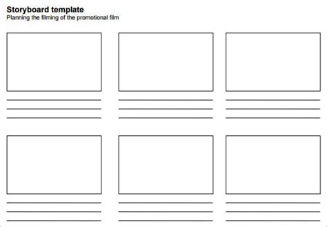 5+ Simple Storyboard Templates - DOC, PDF