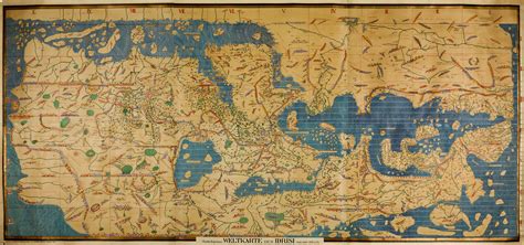 Al Idrisi Map Of The World Tabula Rogeriana World Map Wall Off