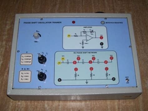 Rc Phase Shift Oscillator Trainer Microtek Industries