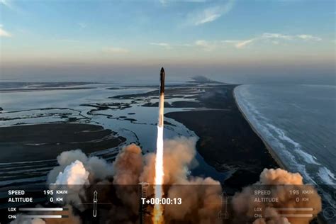 Un Pépin Pour Le Décollage Du Starship De Spacex Màj Décollage