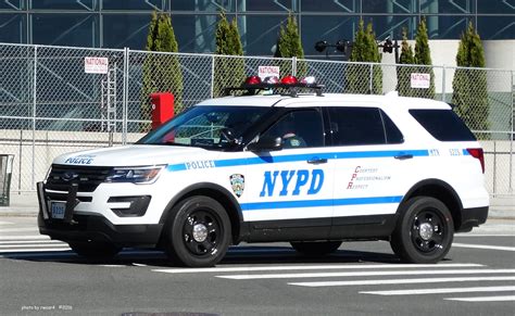 New York New York Nypd Ford Police Interceptor Vehicle Police Cars