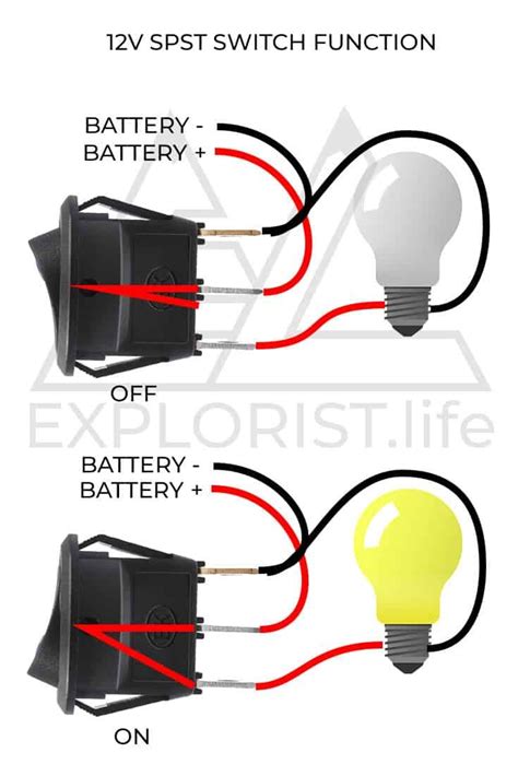 Wiring 12v Dc Switch With Led Light