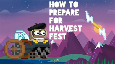 Growtopia How To Prepare For Harvest Festival YouTube