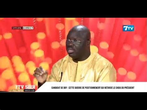 7TVSOIR Ibrahima NDOYE Sur La Guerre De Positionnement Qui Retarde