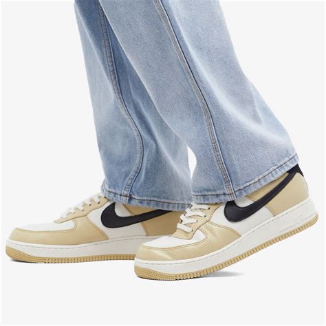 Nike Air Force 1 07 LX Team Gold Black END GB