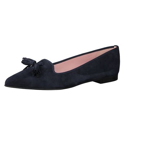 Pretty Ballerinas Damen Slipper In Dunkelblau Kaufen Zumnorde Online Shop