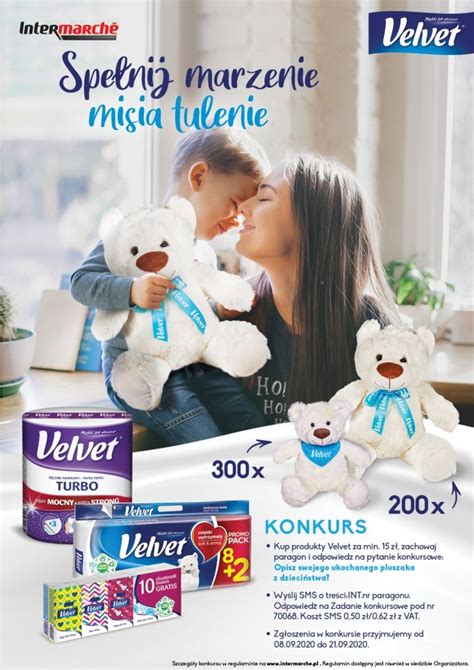 Konkurs Velvet Mi Z Dzieci Stwa Intermarche E Konkursy Info