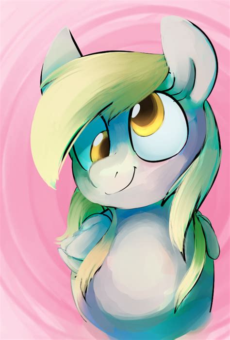 769747 Safe Artist Dotkwa Derpy Hooves Pegasus Pony G4 Cute