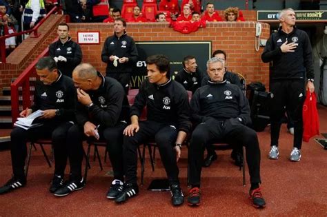 Jose Mourinho Pictured In Old Trafford Dugout For First Time As