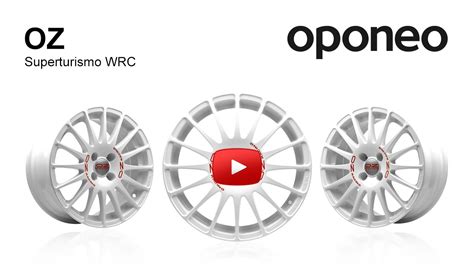 Oz Superturismo Wrc Llantas De Aluminio Oponeo Youtube