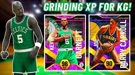 Grinding Xp For Pink Diamond Kevin Garnett Level 40 In Nba 2k22