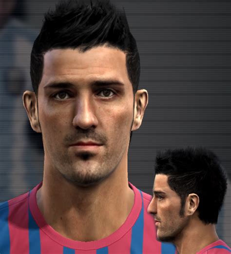 David Villa Face Pes P Patchs Hq Tudo Para Seu Pro