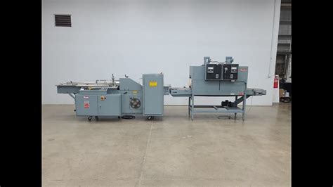 Shanklin F A Side Sealer Automated High Speed Shrink Wrapping System