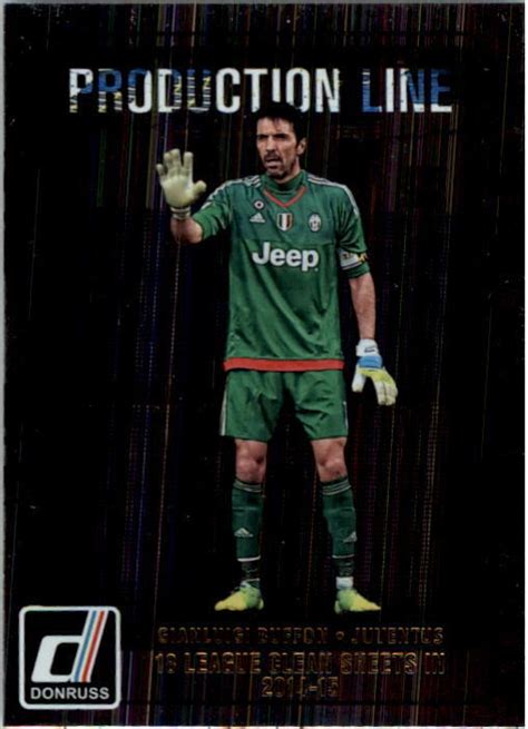 2016 Donruss Production Line 34 Gianluigi Buffon EBay