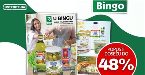 Bingo Vikend Akcija 29 9 2 10 2022 KRALJ DOBRIH CIJENA Ustedite Ba