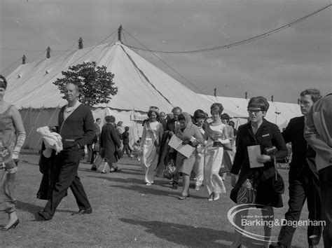 Dagenham Town Show 1967 Showing Beauty Queens And Attendants